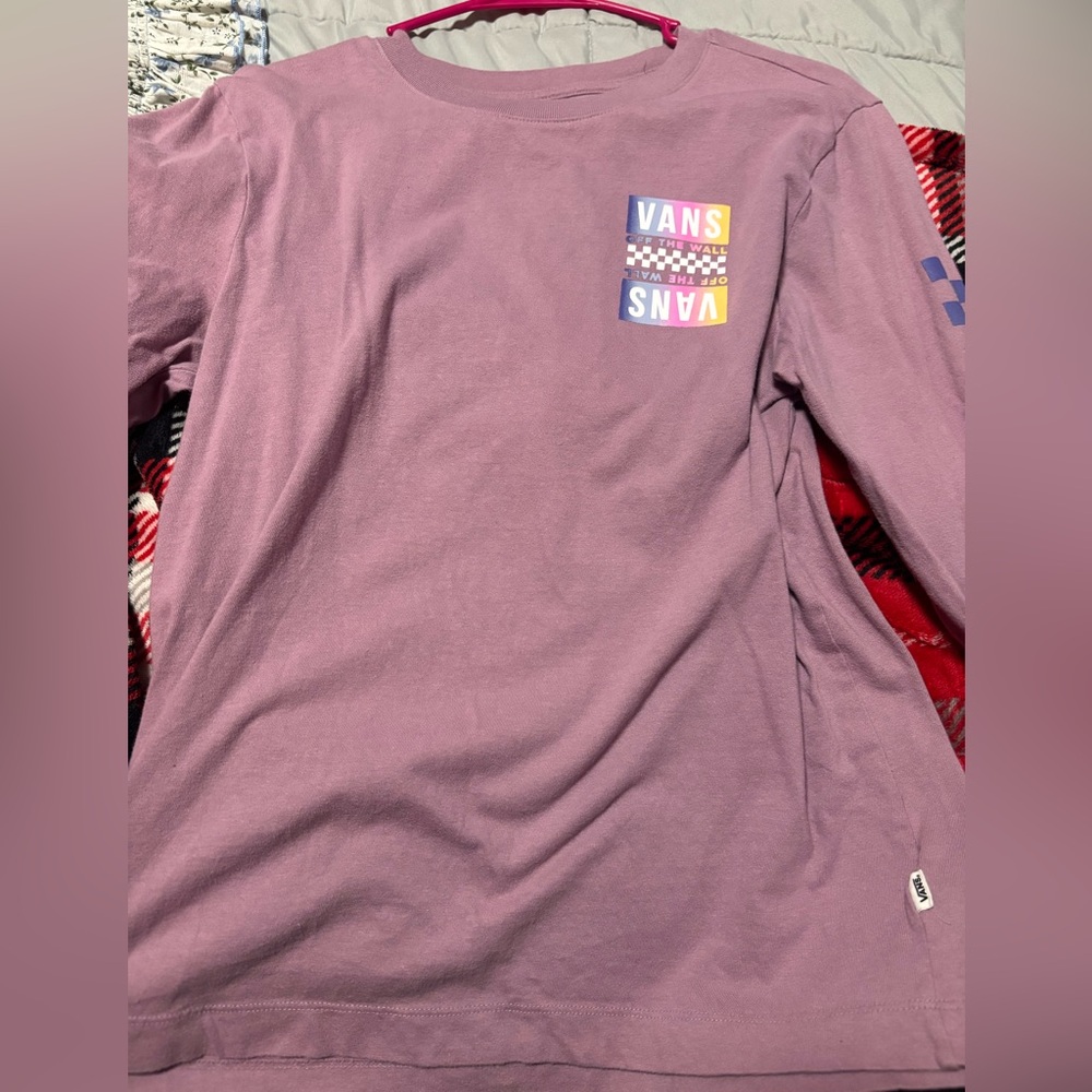Womens Vans Long Sleeve Tshirt